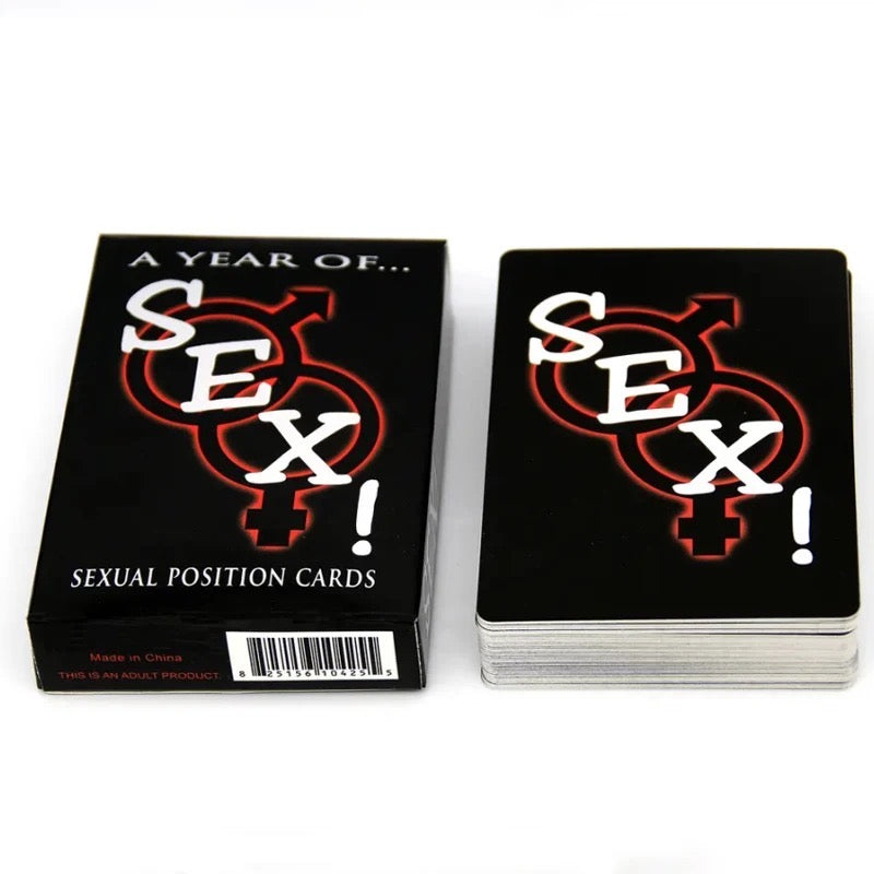 Sexual Position Cards with Dice