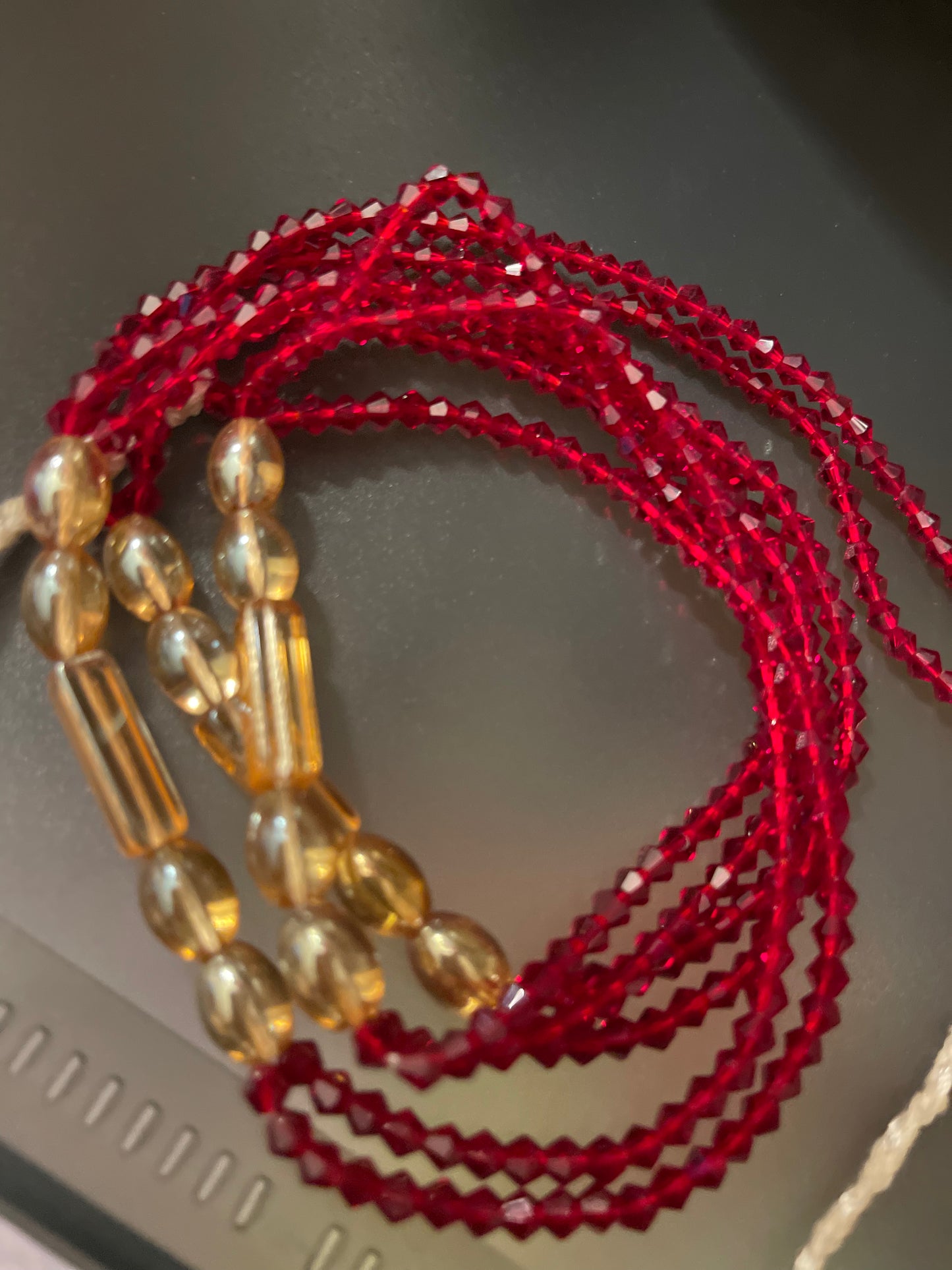 Rouge Baya/Waistbeads