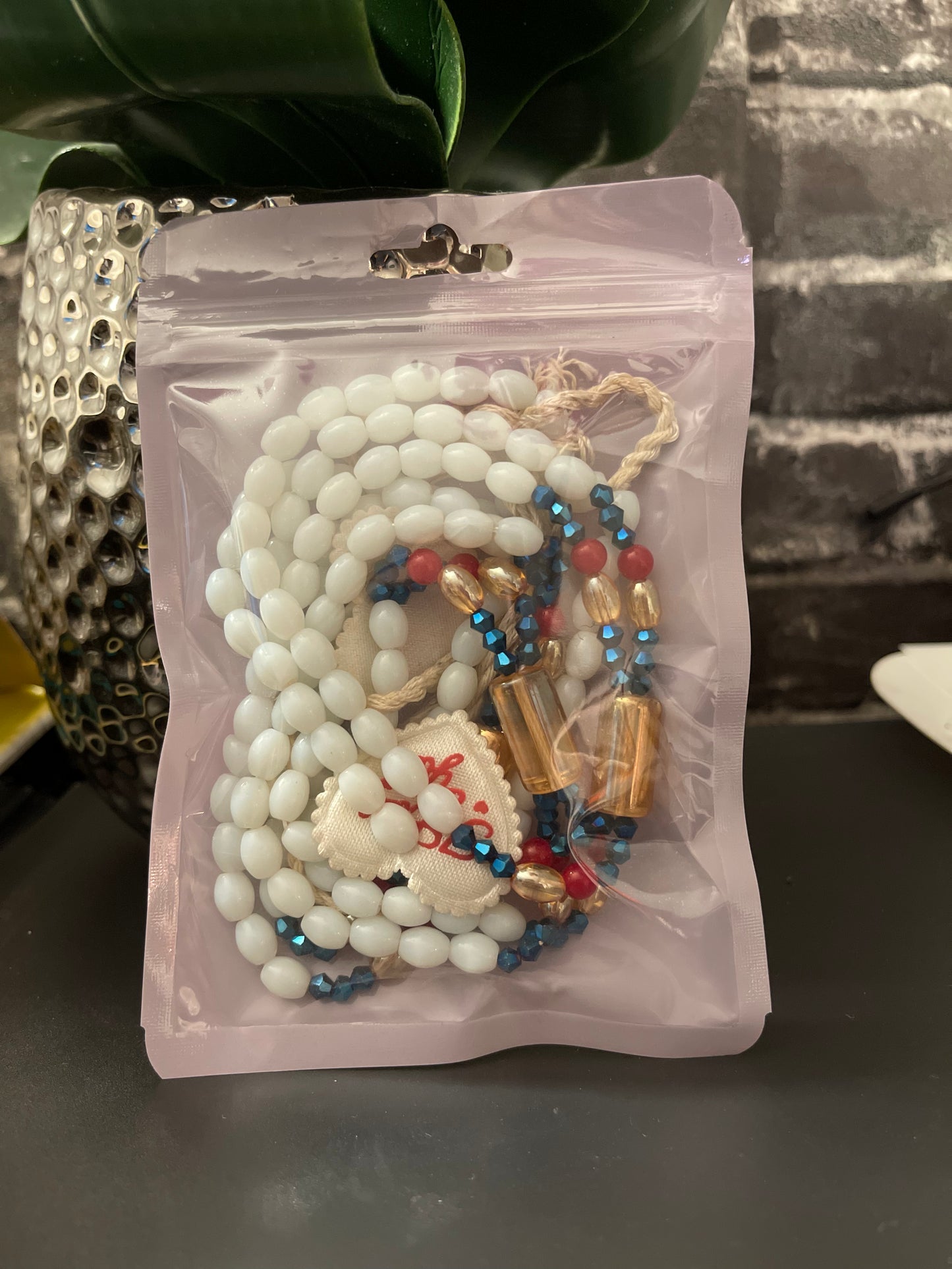 Snow Baya/ Waistbeads